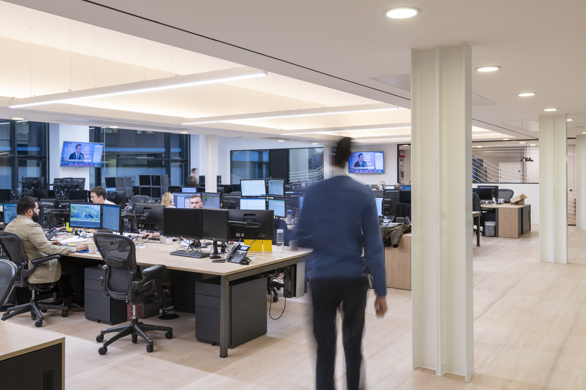 Graphic summarising best practice strategies for open plan offices