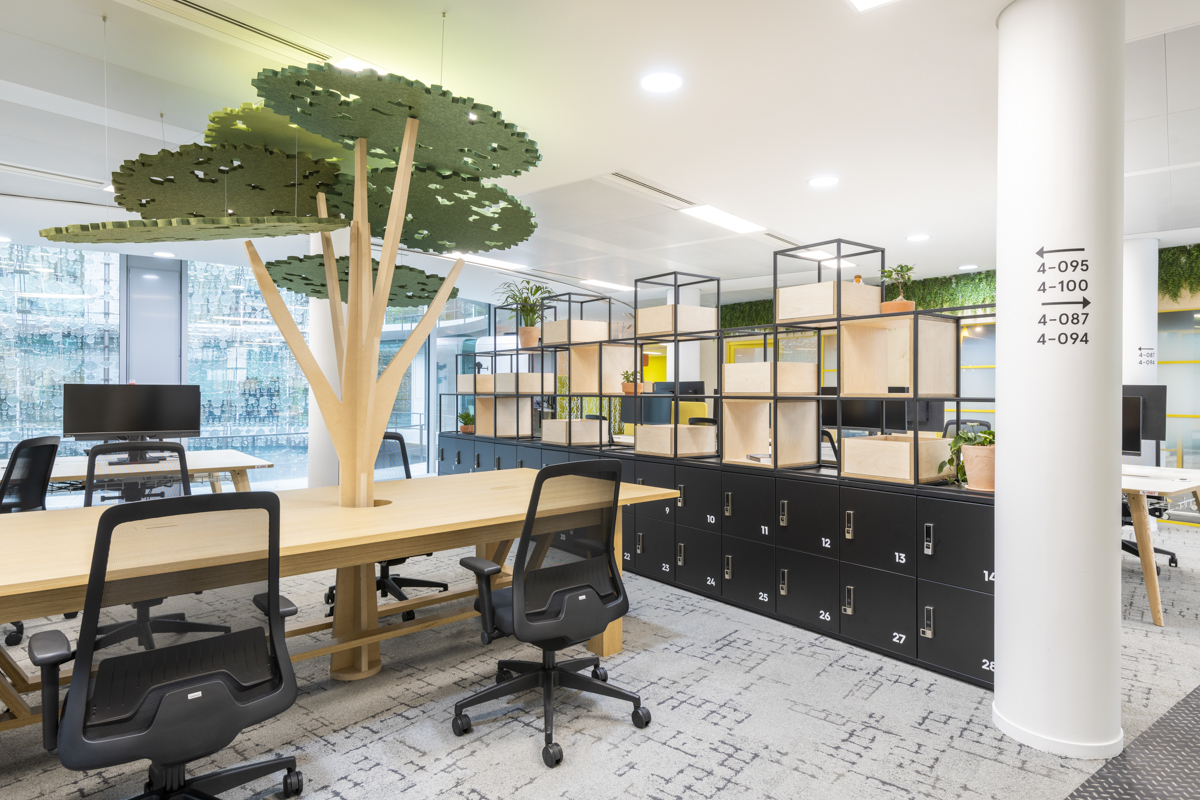 Criteo ergonomic breakout areas