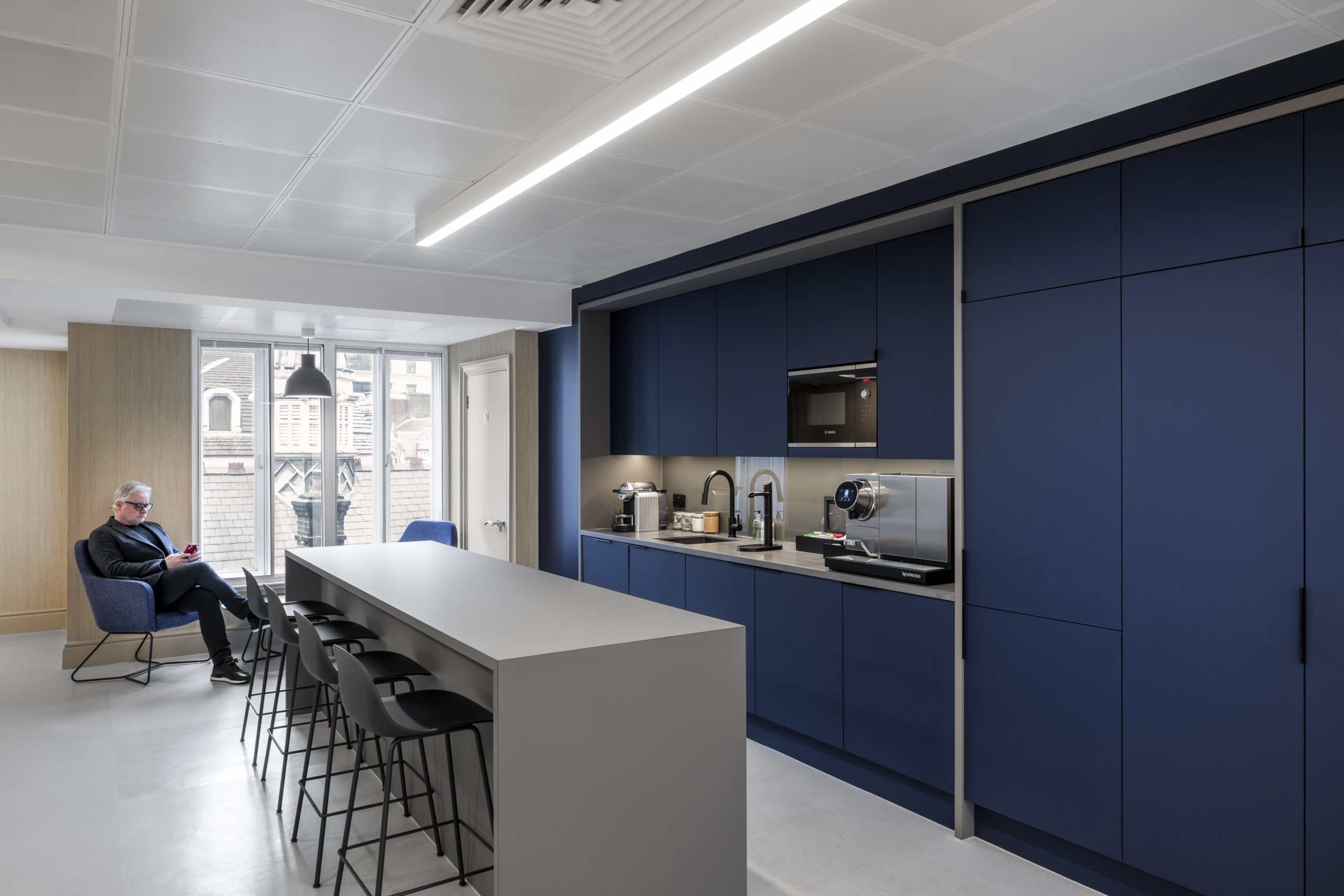 Technology company office in characterful period building London