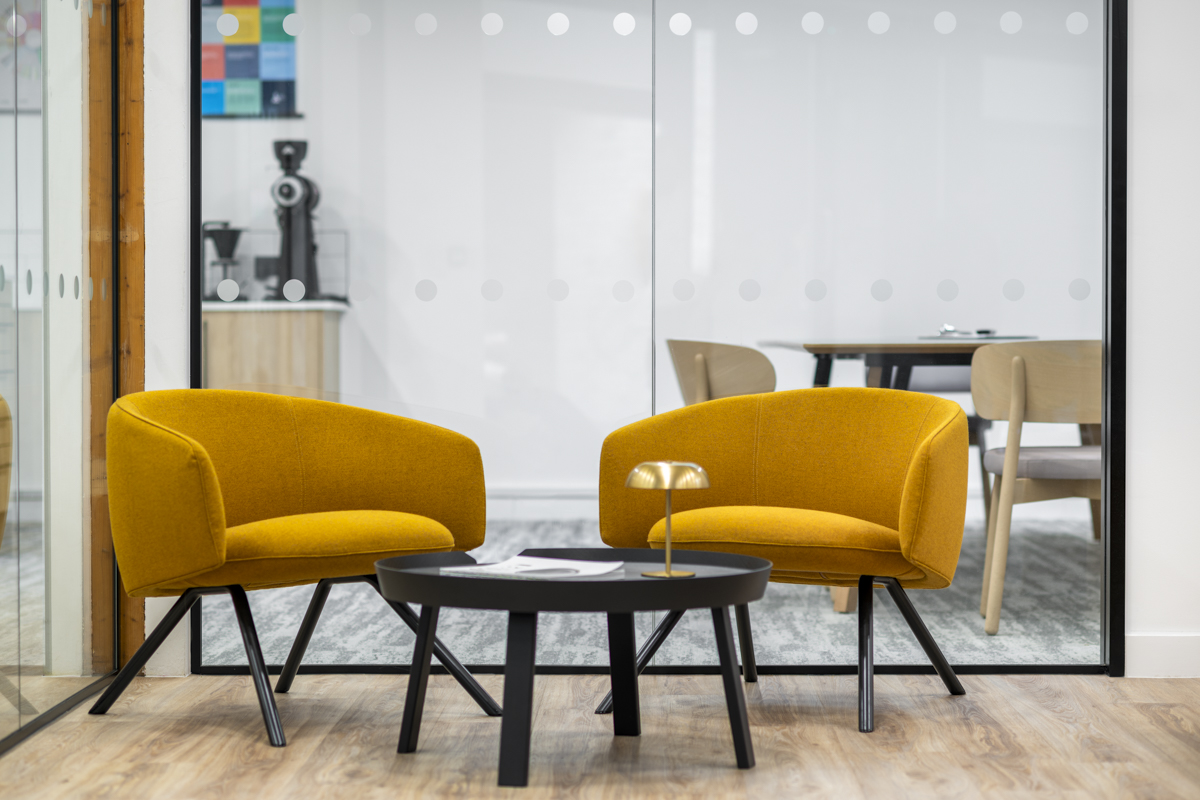 Characterful workspace with Scandinavian design influence