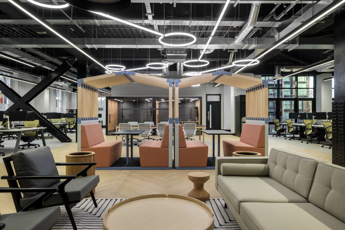 Office fit-out construction phase demonstrating quality workmanship