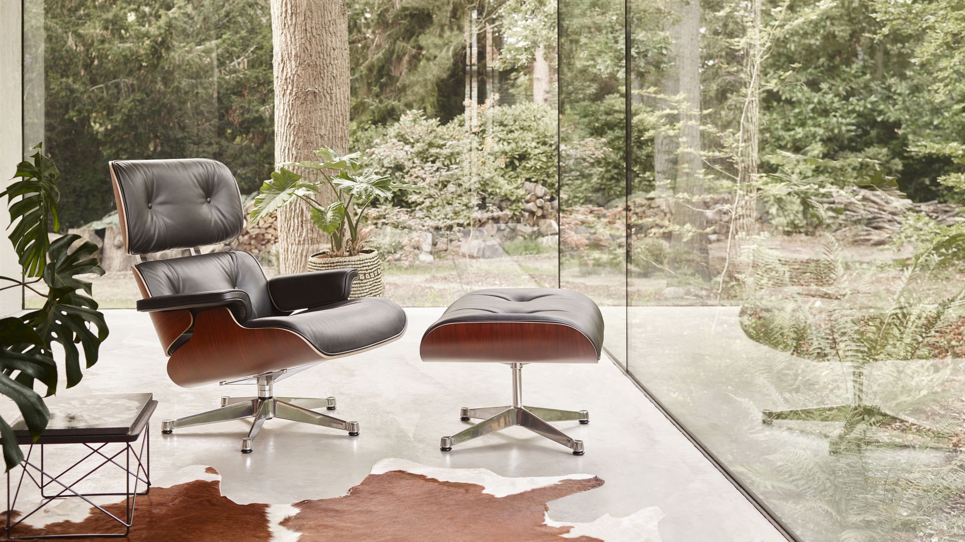 Vitra Eames Lounge Chair and Ottoman